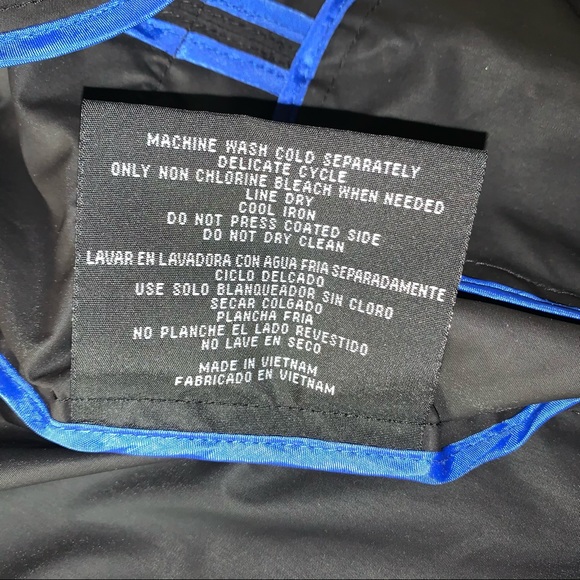 Cole Haan rain jacket blue small - Picture 5 of 9